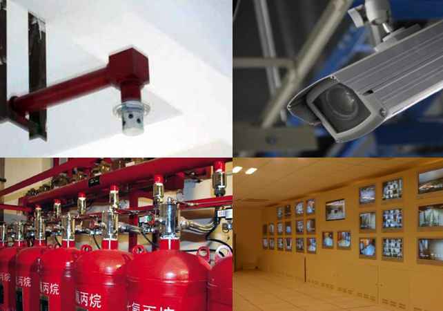 蒋场镇机房安防